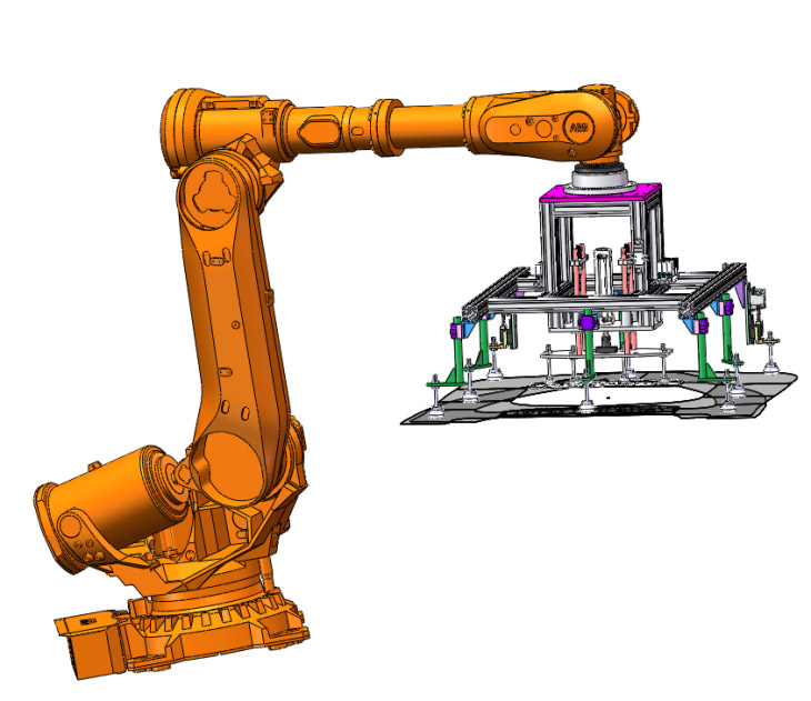 Kenyelletso ea Mokhoa oa ho Welding bakeng sa Automatic Spot Welding Workstation of Automobile Door Knocker (5)