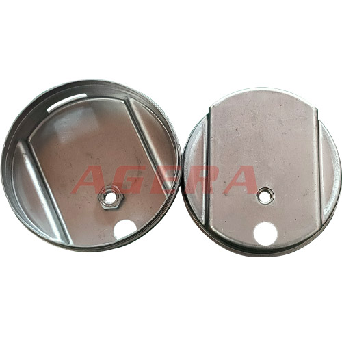 1mm carbon steel plate + M6 welding sample with positioning ring nut