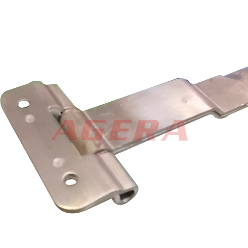 4+4mm automotive aluminum hinge welding sample