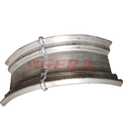 Aluminum alloy wheel hub butt welding sample