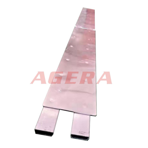 Aluminum tube sheet spot welding sample