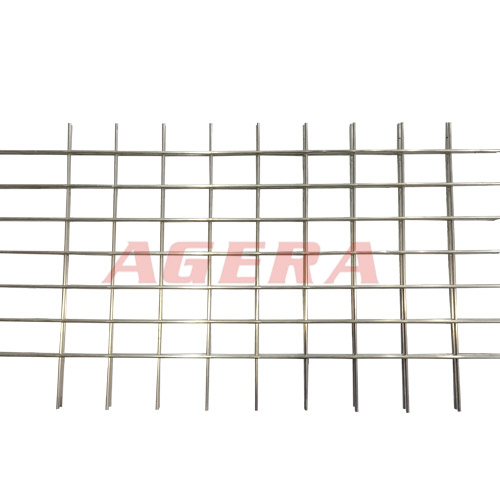 Aluminum wire mesh spot welding sample