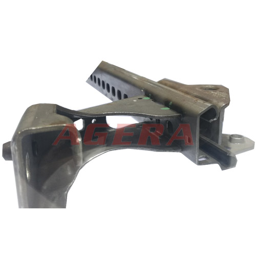 Car seat slide rail laser spot welding sample