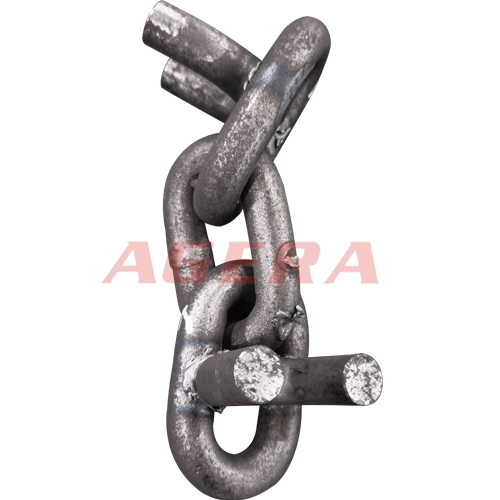 Magudumu agalimoto odana ndi skid iron chain projection welding sample