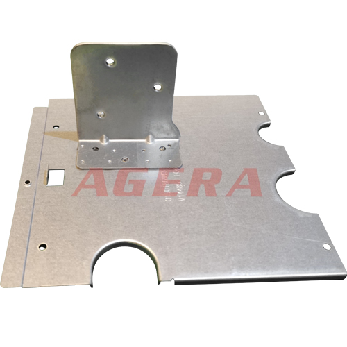 Multi-point projection welding sample ng galvanized sheet para sa mga accessory ng air conditioner