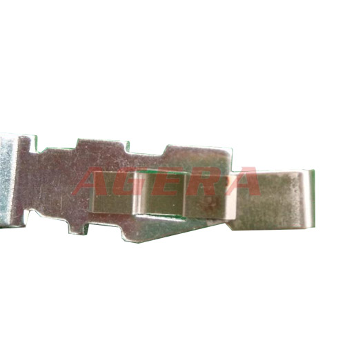 Nickel-plated copper spot welding samples