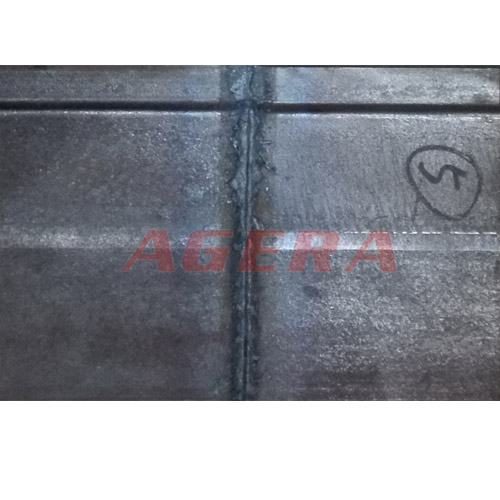 Q345 ubos nga alloy steel butt welding sample