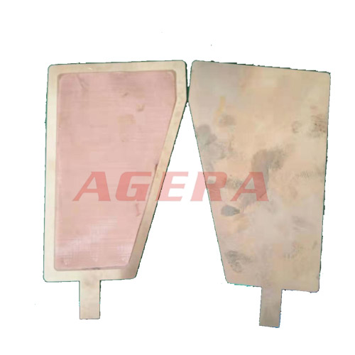 Spot welding sample of copper mesh of mobile phone uniform temperature plate