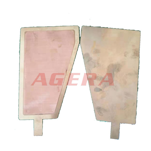 Spot welding sample sa copper mesh sa mobile phone uniform temperature plate