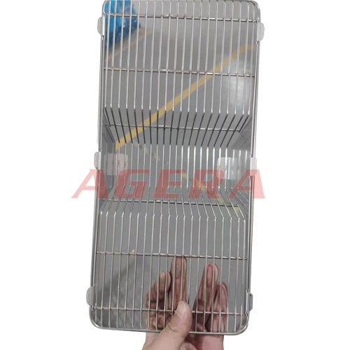 Spot welding sample of stainless steel wire mesh