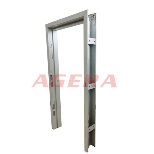 Steel door frame spot welding sample