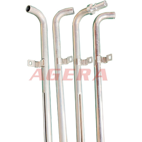 Wall thickness 1.2 aluminum tube support spot welding sample