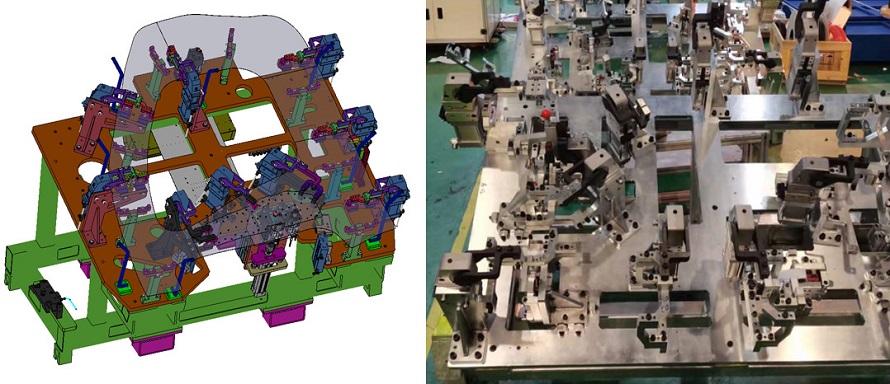 Introduction of Welding Process for Automatic Spot Welding Workstation of Automobile Door Knocker (4)